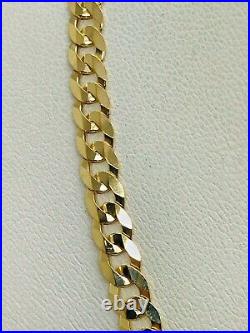 9ct Yellow Solid Gold Curb Chain 4.4mm 24 CHEAPEST ON EBAY