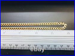 9ct Yellow Solid Gold Curb Chain 4.4mm 24 CHEAPEST ON EBAY