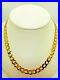 9ct-Yellow-Solid-Gold-Curb-Chain-6-6mm-24-CHEAPEST-ON-EBAY-01-ks