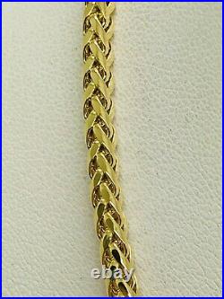 9ct Yellow Solid Gold Spiga Style Chain 3.0mm 24 CHEAPEST ON EBAY