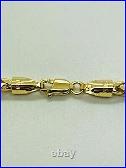 9ct Yellow Solid Gold Spiga Style Chain 3.0mm 24 CHEAPEST ON EBAY