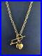 9ct-Yellow-gold-Belcher-T-Bar-Necklace-Chain-With-Heart-Lock-Key-Charm-17-8g-01-bih