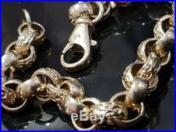 9ct gold belcher chain heavy 32.3g