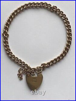 9ct gold bracelet 10.5 Grams