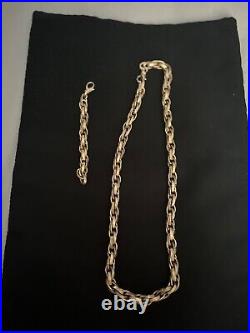9ct gold chain belcher (Prince Of Wales)
