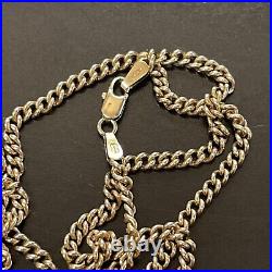 9ct gold chain with pendant eye of horus (cwl3749)