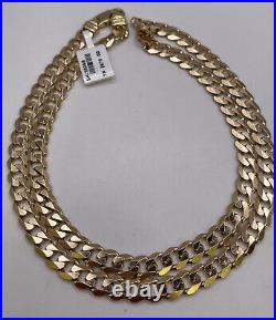 9ct yellow gold chain 31.7g