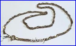 9ct yellow gold chain 4.8g