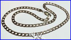 9ct yellow gold curb chain 15.2g