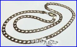 9ct yellow gold curb chain 15.2g