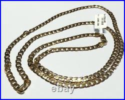 9ct yellow gold curb chain 19.4g