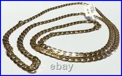 9ct yellow gold curb chain 19.4g