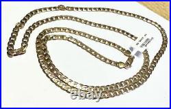 9ct yellow gold curb chain 19.4g