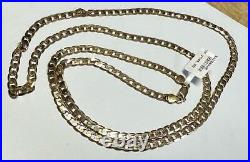 9ct yellow gold curb chain 19.4g