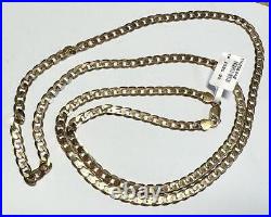 9ct yellow gold curb chain 19.4g