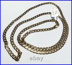 9ct yellow gold curb chain 19.4g