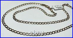 9ct yellow gold curb chain 5.4g