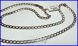 9ct yellow gold curb chain 5.4g