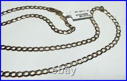 9ct yellow gold curb chain 5.4g