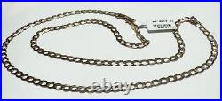 9ct yellow gold curb chain 5.4g