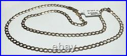 9ct yellow gold curb chain 5.4g