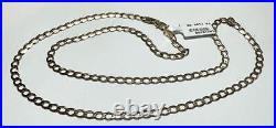 9ct yellow gold curb chain 5.4g