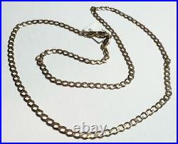 9ct yellow gold curb chain 5.6g