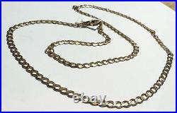 9ct yellow gold curb chain 5.6g