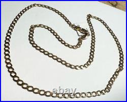 9ct yellow gold curb chain 5.6g