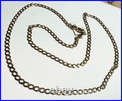 9ct yellow gold curb chain 5.6g