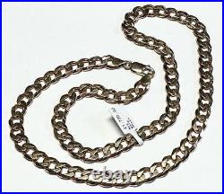 9ct yellow gold curb chain 60g