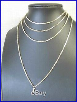 A SUPERB 9 CT GOLD VICTORIAN ANTIQUE MUFF/GUARD FANCY LINK CHAIN 60 Inches