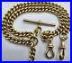 Antique-15-inch-9ct-yellow-gold-double-albert-pocket-watch-guard-chain-60-6-gms-01-pkp