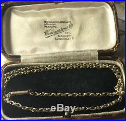 Antique 9ct Gold Belcher Chain 17 Chain 9 Carat 17 Inch Gold Chain Sale Price