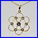 Antique-Victorian-15ct-Gold-Amethyst-Seed-Pearl-Pendant-9ct-Gold-Chain-c1880-01-mtg