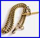 Antique-Victorian-9-Ct-Gold-Albert-Watch-Chain-45-Grams-01-ld