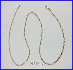 BEAUTIFUL 9K ROSE GOLD CHAIN 20 1/4 INCHES 2.7g 9CT 9 CARAT GOLD CHAIN