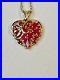 Beautiful-9ct-Gold-and-Ruby-Heart-Shaped-Pendant-Necklace-Chain-01-oqgh