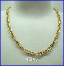 Beautiful Quality 9ct Gold Fancy Link Necklace