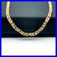 Byzantine-KING-9ct-Yellow-Gold-2mm-Semi-Solid-Square-Chain-22-Men-s-Ladies-01-rm