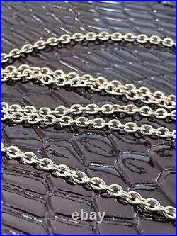 Elizabethan Vintage 9Ct Yellow Gold Cable Link Chain Necklace 1.6mm, 20, 3.15Gr