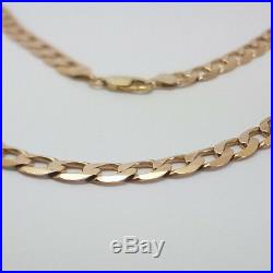 Fabulous 9ct Gold Hallmarked 20 Heavy Curb Link Chain. Goldmine Jewellers