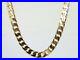 Flat-Curb-Chain-Necklace-9ct-Gold-Gents-Solid-375-Heavy-Chunky-76-7g-Cx70-01-pte