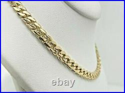 Gold Curb Chain 9ct Yellow Gold Solid Chain 61cm 31.4g Preloved
