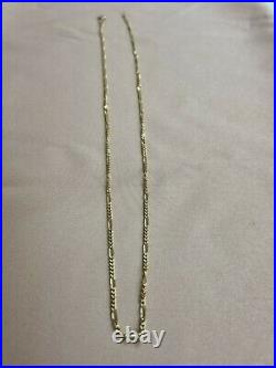 Gold chain necklace 9 ct