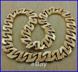 Hallmarked 9ct Gold Extra Heavy Mariner Curb Chain 24 207G RRP £7875 (HS41)