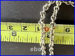 Hallmarked Sheffield 1990 9ct Gold Necklace Chain 17.7 Gram 45cm Long