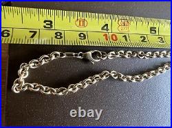 Hallmarked Sheffield 1990 9ct Gold Necklace Chain 17.7 Gram 45cm Long