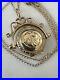 Hallmarked-Vintage-9Ct-Gold-Swivel-Locket-Pendant-2-8Cm-41-5Cm-Curb-Link-Chain-01-zlv