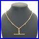 Ladies-Necklace-Yellow-Gold-9ct-375-9K-Antique-Style-Chain-with-T-Bar-01-mnoy